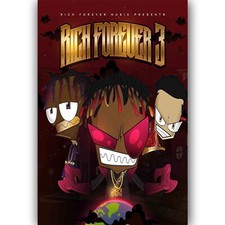 Poster Stampa Decorazione Parete 58099 Rich The Kid & Jay Critch Copertina Musica Rap