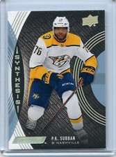 2018-19 Upper Deck Engrained Synthesis #S-38 P.K. Subban