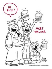 Mort Walker - Signed Print