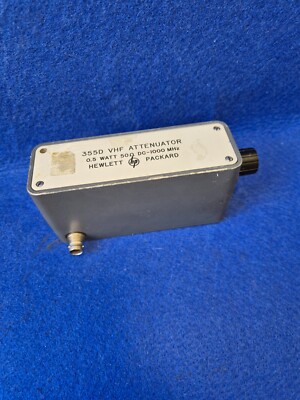 HP 355D VHF Attenuator 0.5 Watt 50 Ohms 1000 DC MHz Hewlett