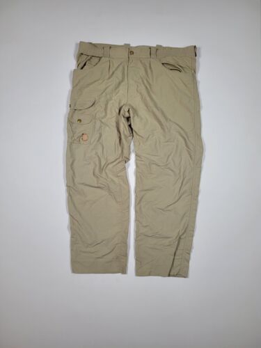 VTG Fjall Raven Mens Outdoor Cargo Pants y2k Size 52 (Xl) Cargo Trousers Army