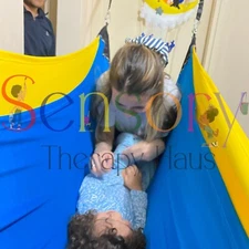 Sensory Therapy For Kids Acrobat Swing,Autism,Hammock,Educational Material4layer