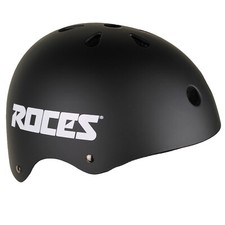 Roces Aggressivo Kinder-Skatehelm Rigide Casco Misura Regolabile Nero