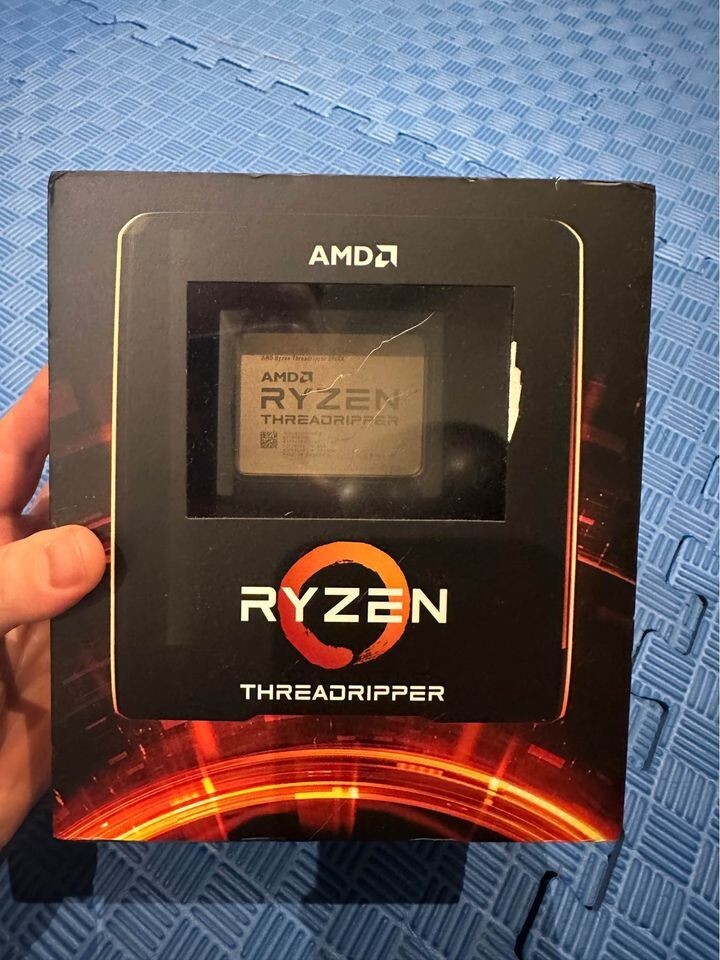 AMD Ryzen Threadripper 3960X 24-Core 3.8GHz Desktop Processor - 100-100000010WOF