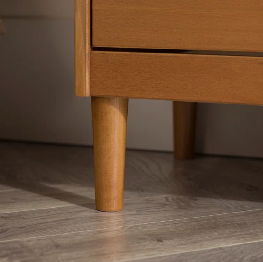 The 4 Drawer Caramel Dresser Chest Counds Out Your Bedroom eBay
