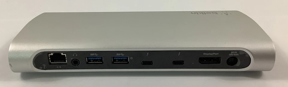Belkin Thunderbolt 3 Express Dock HD F4U095 / Sin adaptador de corriente  Foto 2 de 3