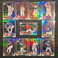 2023 Topps Chrome REFRACTOR Complete Your Set You Pick Baseball Card