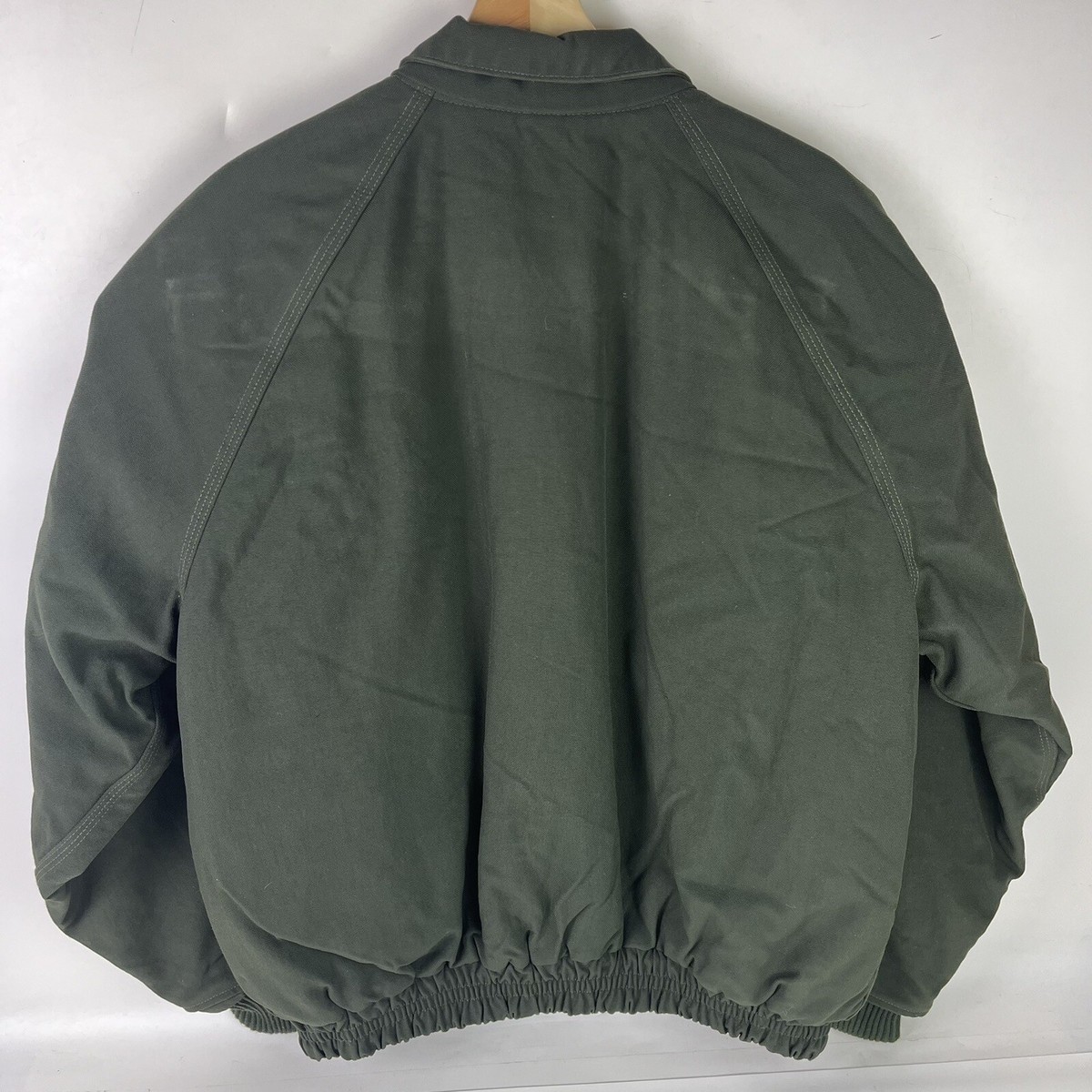 m*g様 USA製 90s Carhartt Canvas Jacket J70 Vintage Carhartt J70 Canvas Work Jacket Mens XL Green Quilt Lined
