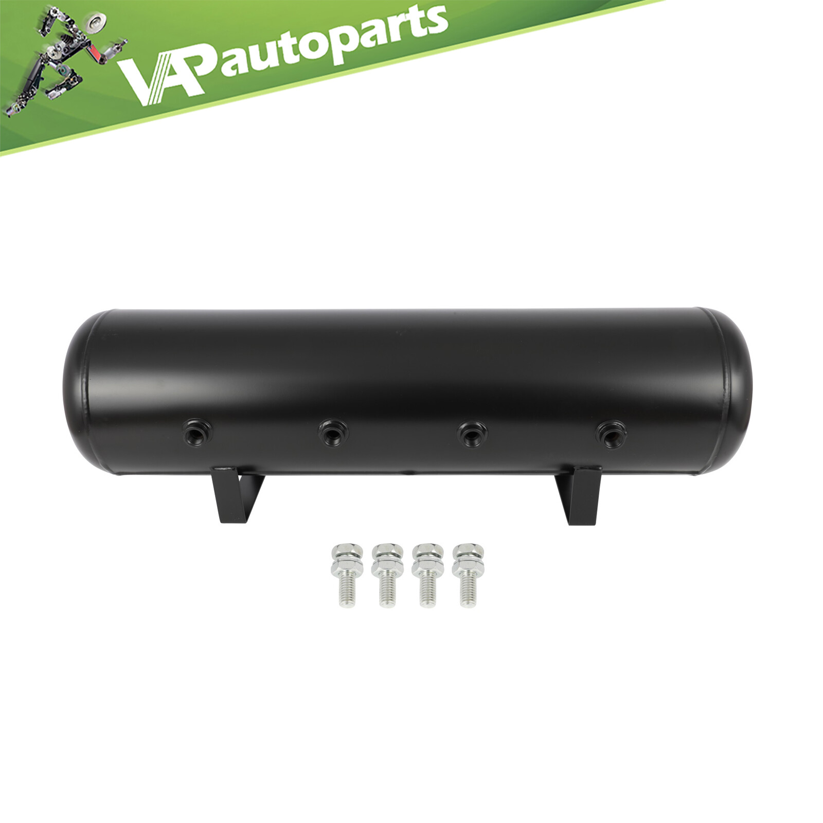 8 Gallon 9 Port Steel Air Tank Air Suspension Air Ride Kit For Train Horn