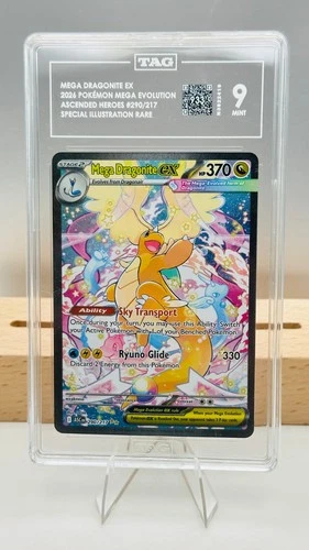 Mega Dragonite ex - 290/217 - Ascended Heroes -  Special Illustration - TAG 9