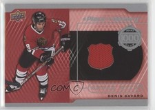 2015 Upper Deck A Piece of History 1000 Point Club Denis Savard #PC-DS HOF 05u8