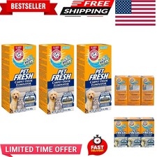 Pet Fresh Carpet Odor Eliminator Plus Oxi Clean Dirt Fighters Pack of 3, 48.9...