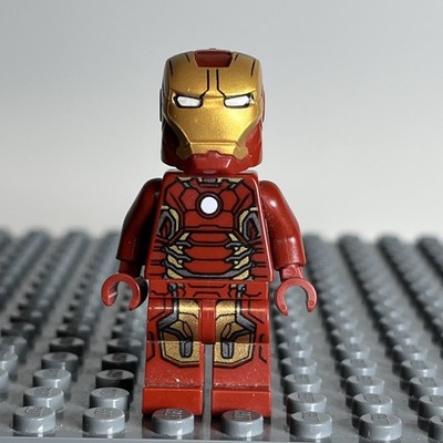 Lego Minifigure Iron Man (SH0167) Mark 43 Set Age Of Ultron 76031 76032 76038 2Q