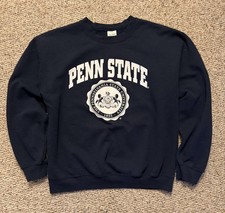 Gildan vintage Penn State Navy Pullover Crewneck womens Medium