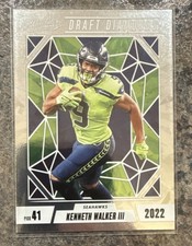 Panini Absolute Draft Diamonds Kenneth Walker III Seattle Seahawks #DD-KWR