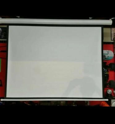 Platinum L-74 Digital Projector Projection Self Lock Screen 74''