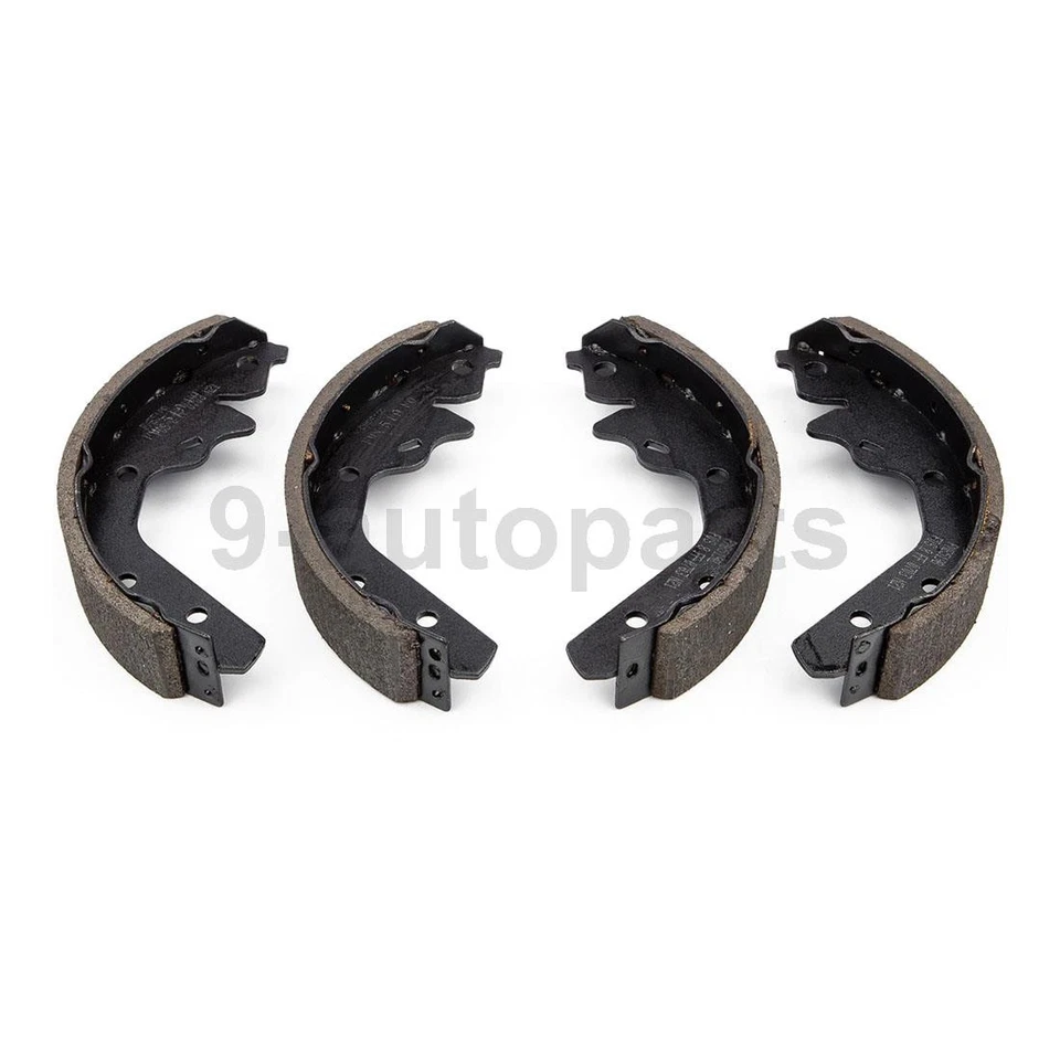 Kit de zapatas de freno delanteras traseras 2X para 1983 - 1986 1987 Plymouth Turismo Foto 3 de 4