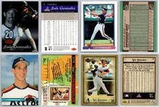 Luis Gonzalez 4 Card Lot - Rookie Arizona Diamondbacks Hall of Fame Astros RC