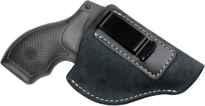 Kosibate IWB Leather Holster, Fits Most J Frame Revolvers - Ruger SP101 Lcr/Smit