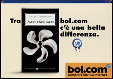 cartolina pubblicitaria PROMOCARD n.2283 BOL.COM VENDITA LIBRI ON LINE