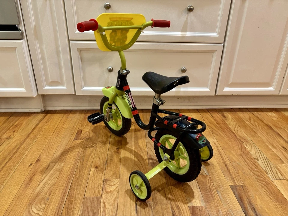 Bicicleta para niños Teenage Mutant Ninja Turtles TMNT de Dynacraft 1990 ¡Rara! Foto 4 de 4