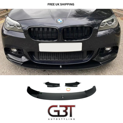 FÜR BMW 5ER F10 F11 MSPORT FRONT SPLITTER LIPPE DIFFUSOR PERFORMANCE SPOILER