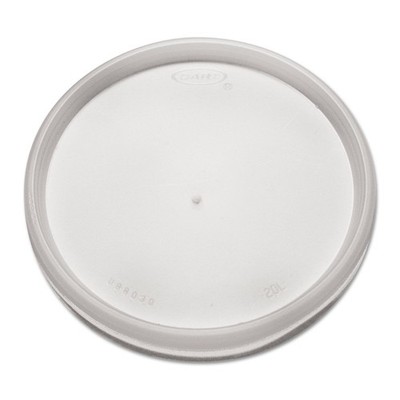 Dart 20JL Vented Plastic Lids for Hot/Cold Foam Cups - TL (1000/Carton) New