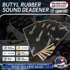 Car Sound Deadener Mat Proofing 1.52mm Thick Insulation Material Dynamat Noise