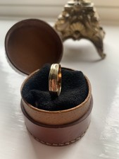 Lovely Men s Vintage Wedding Band  English Ha...