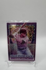 2021 Panini Chronicles - Overdrive Aaron Judge #18 Purple Velocity Prizm