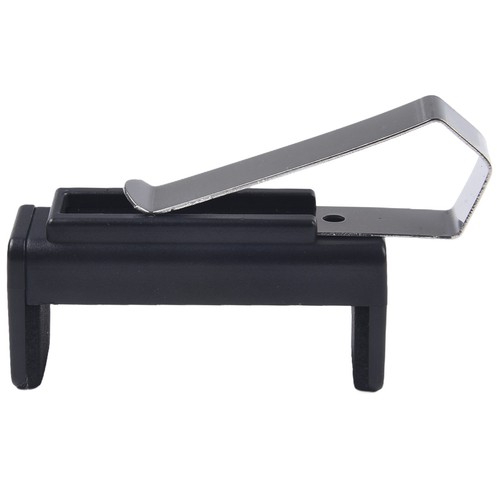 Forte 2 Pezzi Telecomando Auto Visiera Clip Acciaio Inox Apri Garage Supporto - Foto 8 di 12