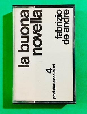 FABRIZIO DE ANDRE Rara MC 1970   LA BUONA NOVELLA   PRODUTTORI ASSOCIATI PA 1009