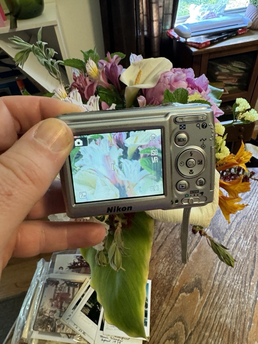 Nikon COOLPIX L12 7.1MP Digital Camera - Matte silver for