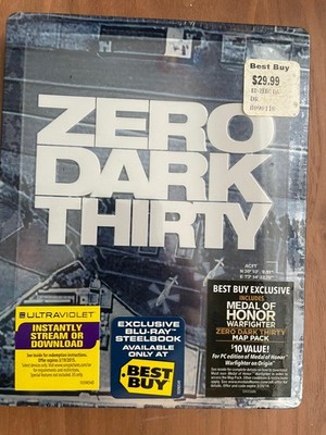 Zero Dark Thirty SteelBook Blu-ray / DVD Best Buy Exclusive Sealed