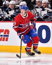 CHRISTIAN DVORAK MONTREAL CANADIENS GAME WORN JERSEY LONDON KNIGHTS NHL FLYERS 