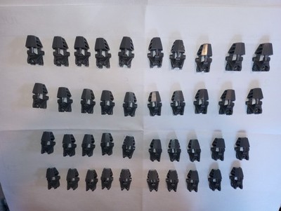40 Bionicle Lego 32475 Dark Bluish Gray Foot Feet Vahki style Genuine Lego Parts