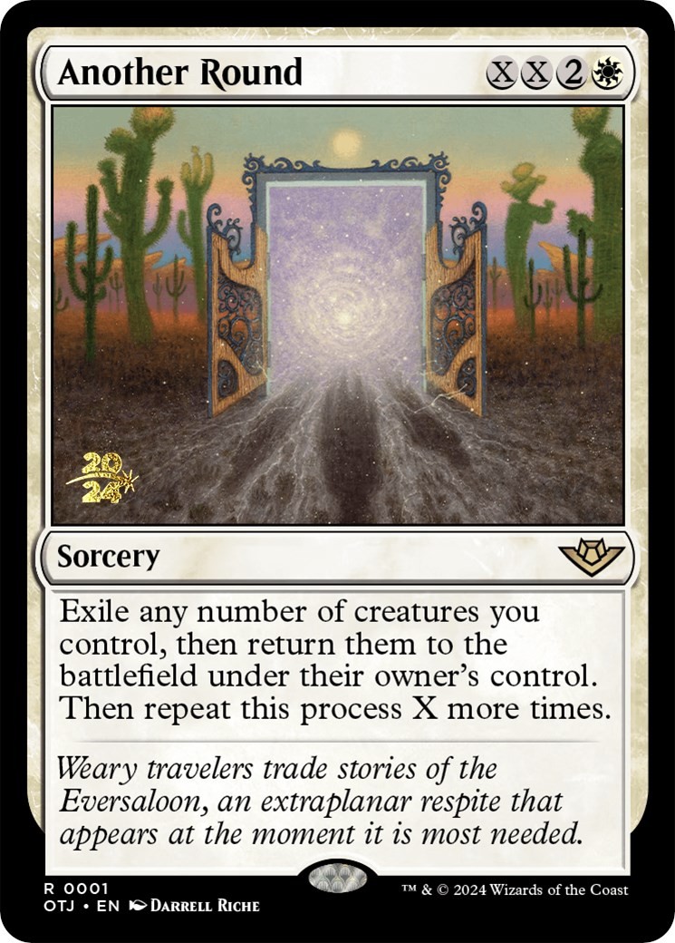 Another Round #1 *Foil* (NM) Prerelease Cards (PRE) MTG