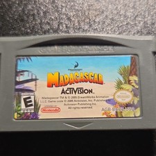 Activision Madagascar Nintendo Game Boy Advance NTSC-U/C E 2005 Cartridge Only