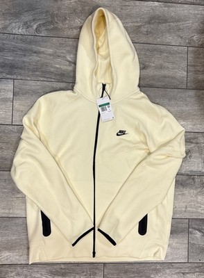 Nike Sportswear Tech Fleece Full-Zip Hoodie Coconut Milk FB7921-113 Choose Size