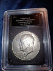 1974 D Authenticated Brilliant Uncirculated Eisenhower Dollar — photo 3
