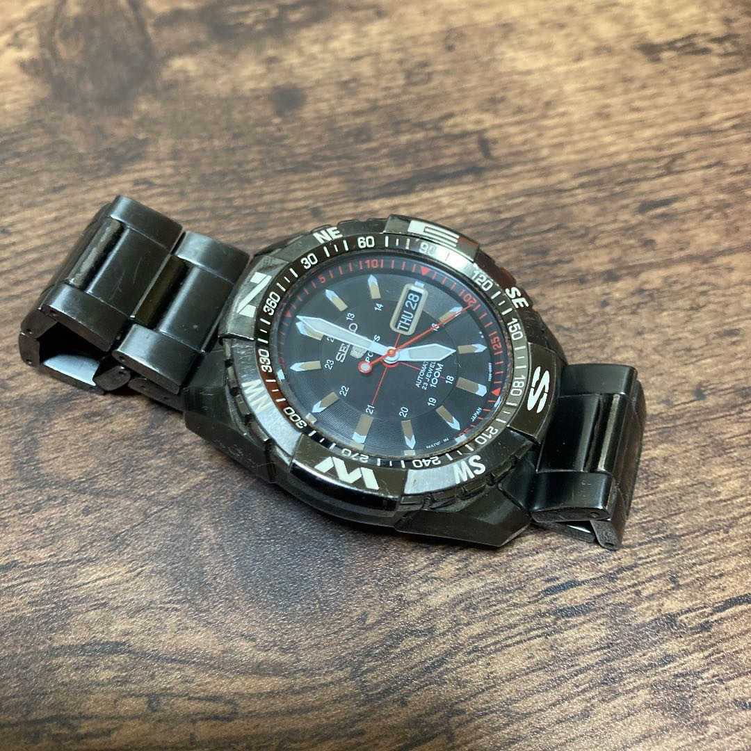 Seiko Five-Sports Riki 7S36-04M0 Analog Automatic Men 5 Sports 23J
