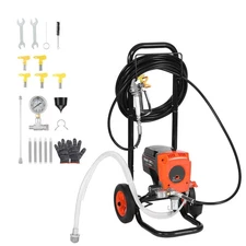 Uimoso Stand Airless Paint Sprayer with Cart, 900W for Decks and Fences
