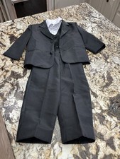 Costume enfant garçon noir taille 3 collection beurre d'arachide homme entrepôt porté une fois