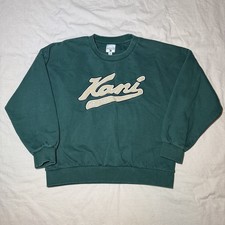KARL KANI Sweatshirt Varsity Crewneck Mens Size Large Made In Bangladesh
