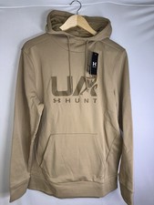 Under Armour Hoodie Pullover Sweatshirt M Hunting Tan Brown NWT