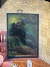 2024 Skybox Black Panther #4 Marvel Masterpieces ‘92 Platinum Lenticular Insert