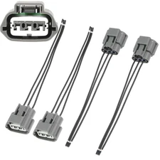 3 Wire 4 pcs Ignition Coil Connector Repair Harness Plug Wiring Pigtail for 3...