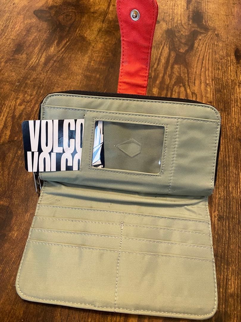 Volcom Geometric Pattern Long Wallet - image 5