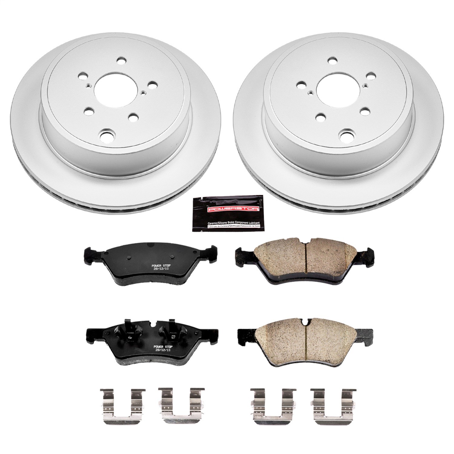 PowerStop CRK5883 Disc Brake Kit For 10-24 86 BRZ FR-S GR86 Legacy Outback