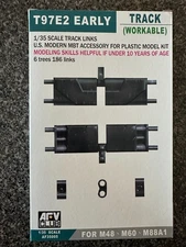AFV Club 1/35 Scale #AF35005 T97E2 Qorkable Track System - M48 M60 M88A1